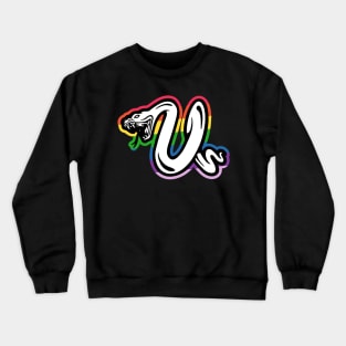 Snake Rainbow Crewneck Sweatshirt